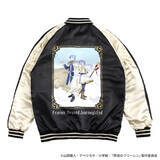 「「葬送のフリーレン」フリーレン＆ヒンメル、アウラがリバーシブルスカジャンに！ 杖＆剣＆服従の天秤を立体刺繍で再現♪」の画像1