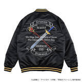 「「葬送のフリーレン」フリーレン＆ヒンメル、アウラがリバーシブルスカジャンに！ 杖＆剣＆服従の天秤を立体刺繍で再現♪」の画像5