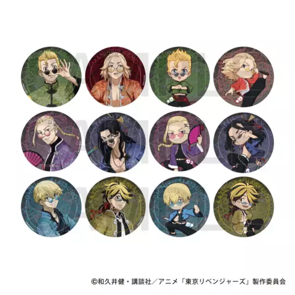 「「東リベ」傘に扇子に丸メガネ♪ “チャイナスタイル”のマイキーたちがオリジナルグッズで登場！」の画像