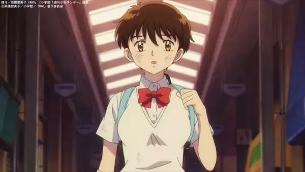 「春アニメ「MAO」菜花（CV.川井田夏海）は商店街の門から迷い込んだ見知らぬ世界で摩緒（CV.梶裕貴）という青年と出会い…第1話先行カット」の画像