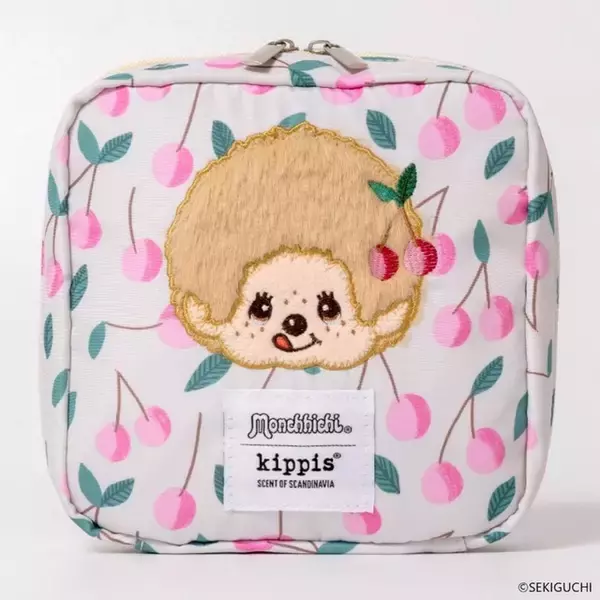 「モンチッチ」が「kippis(R)」と初コラボ♪ ポーチ・エコバッグ・チャーム・コーヒーの4アイテムが展開！