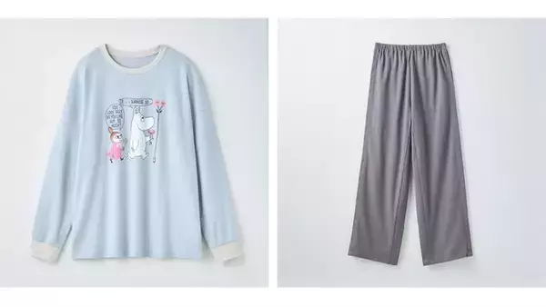「「ムーミン」がインクルーシブなウェアと初コラボ！ムーミンとリトルミイの楽しげな様子をデザイン♪」の画像