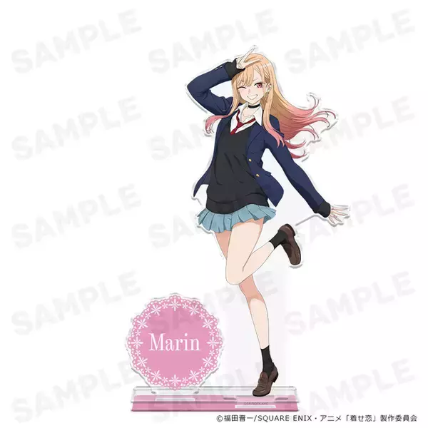 「着せ恋」ありさ、麗、ロゼがアクリルスタンドに！ 五条くんの衣装とそれを着こなす海夢のスタイルをグッズでも楽しもう