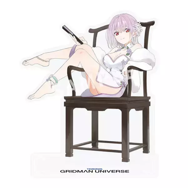「太ももからつま先の滑らかさにドキっ♪「グリッドマン」チャイナドレスの新条アカネがフィギュアに！」の画像