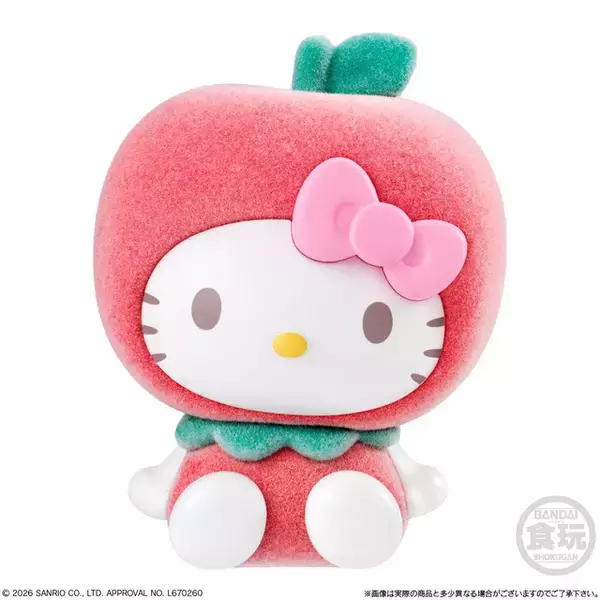 「ポムポムプリン×パイナップル、シナモン×レモン…サンリオキャラクターがカラフルなフルーツに!? キュートなふわもこフィギュアが新登場」の画像