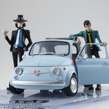 「ルパン三世」アイスブルーな“ルパンの愛車”が立体化！ルパン＆次元も付属で世界観を存分再現♪