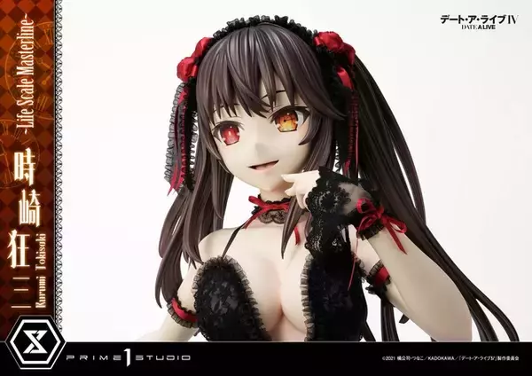 「お値段132万円！「デアラ」時崎狂三が等身大で顕現― 全高162cmのフィギュア登場」の画像