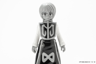 クラピカがモノクロのソフビで登場!? 「HUNTER×HUNTER」よりソフビシリーズの新作が発売！