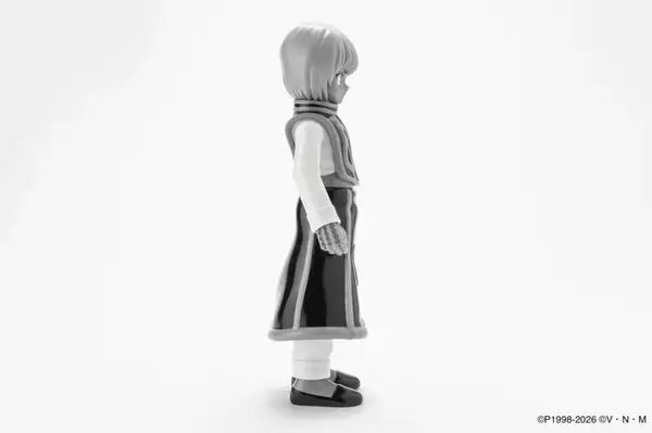 「クラピカがモノクロのソフビで登場!? 「HUNTER×HUNTER」よりソフビシリーズの新作が発売！」の画像