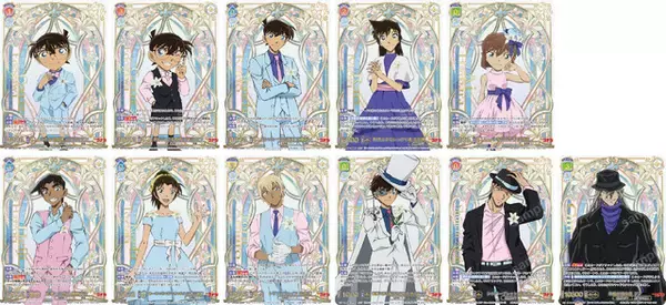 「「名探偵コナン」30周年記念カードが登場！「ヴァイスシュヴァルツブラウ」プレミアムパックには箔押し＆シリアルナンバー入りも」の画像