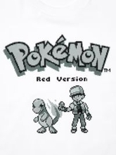「ポケモン」ピカチュウ、ミュウツーをゲームドットで表現☆“おや!? ピカチュウの　ようすが…！”文字もデザイン！ユニクロ・UTコレクション第2弾