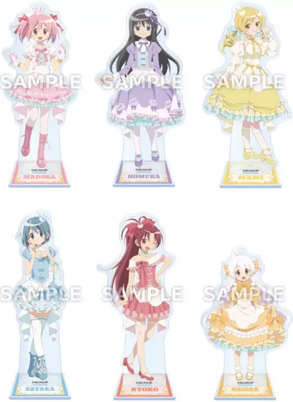 まどか、マミさんたちが可憐なドレスでローソン集結♪ 「まどか☆マギカ」ローソン企画開始【3月10日より】