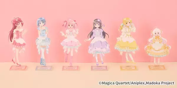 「まどか、マミさんたちが可憐なドレスでローソン集結♪ 「まどか☆マギカ」ローソン企画開始【3月10日より】」の画像