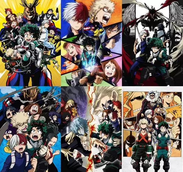 「「ヒロアカ」アニメ10周年プロジェクトが本格始動！キービジュアル&「More」ビジュアルお披露目 マッチアップ名エピソード上映など新情報も」の画像