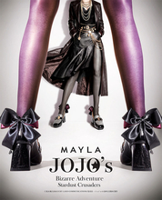 「ジョジョ」オラオラオラオラオラ!!! 空条承太郎、花京院典明、イギー、DIOの魅力を表現！「MAYLA」パンプス登場