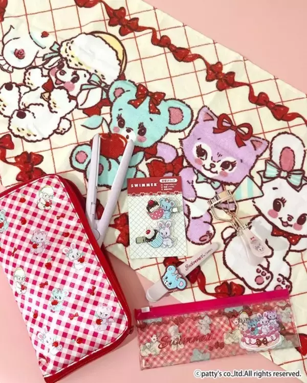 「SWIMMER」レトロかわいい新アイテムがALL390円！ ラブリー＆ファンシーな世界観がたまらん…♪