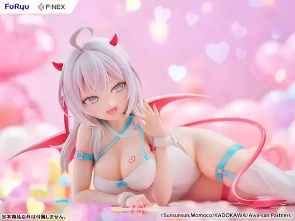 「「ロシデレ」アーリャさんがサキュバスに!? 胸元のハートマークや小悪魔チックな表情やポージング、衣装のこだわりに注目☆」の画像