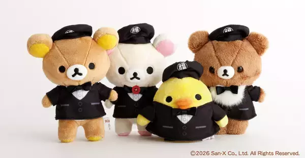 「リラックマ」が丸福珈琲店ユニフォーム姿に！ 丸福珈琲店とコラボ第2弾♪ かわいいコラボフード＆ドリンクに癒されちゃおう☆