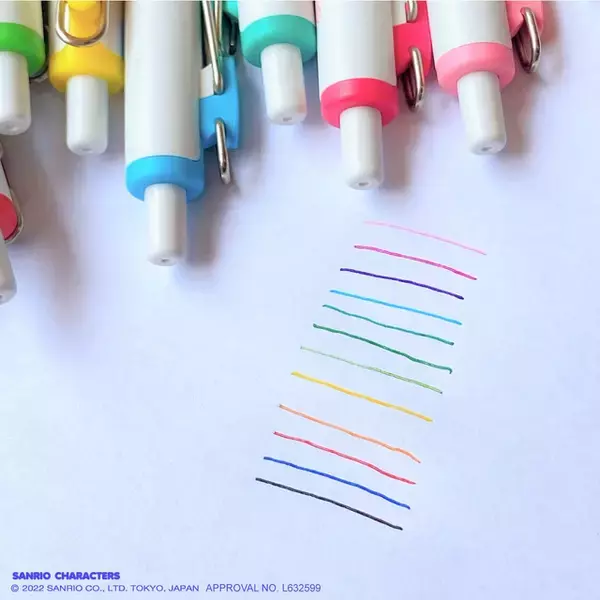 「「サンリオ」シナモロールやクロミ、ハンギョドンをデザイン♪「サンキューマート」にコラボ文具が登場」の画像