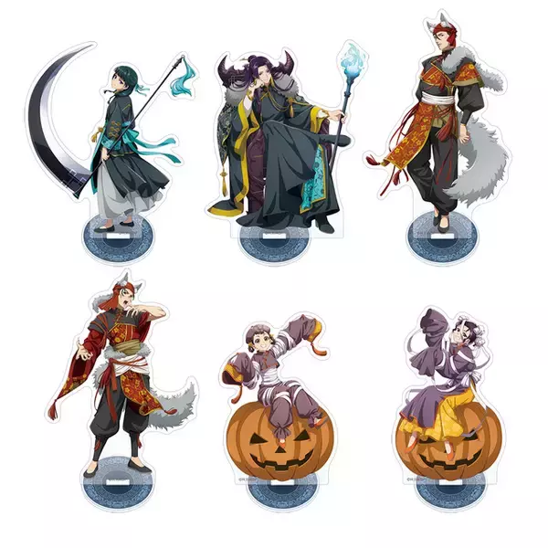 「「薬屋のひとりごと」妖艶に笑う壬氏、大鎌を持つ猫猫♪ ハロウィン仮装の新グッズ、アニメイトでフェア開催」の画像