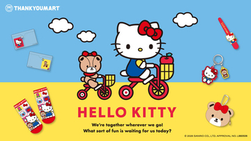 レトロかわいい全開♪ 「サンリオ」キティ＆タイニーチャムの新雑貨！ 顔隠し学生証ケースやぬいヘアゴムが便利◎