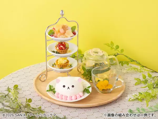 「アニメ「リラックマ」のテーマカフェが開催！ 新キャラ・アワワネコ＆よびーも仲間入りしたグッズやメニューが展開♪」の画像