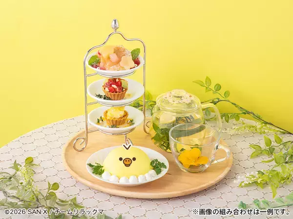 「アニメ「リラックマ」のテーマカフェが開催！ 新キャラ・アワワネコ＆よびーも仲間入りしたグッズやメニューが展開♪」の画像