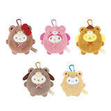 「「サンリオ」キティ、マイメロたちが“もこもこ”クマに大変身♪ ラテクマデザインのカプセルトイが登場！」の画像3