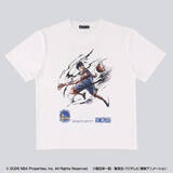「ルフィの反則級のボール捌き…ローのビハインドパスはクールすぎ☆「ワンピース」×NBAコラボのTシャツがどれも欲しい♪」の画像1