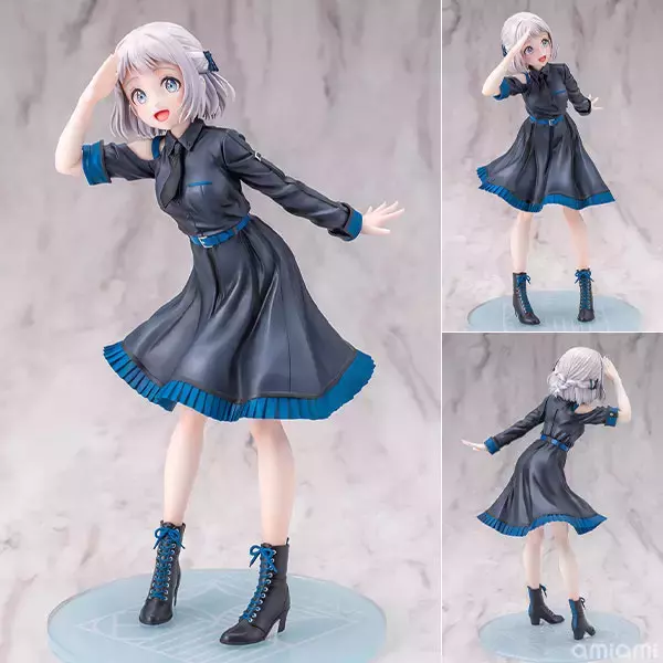 「「学マス」葛城リーリヤがソロ曲「白線」をイメージした衣装で立体化！笑顔で敬礼するポージングが眩しすぎる♪」の画像