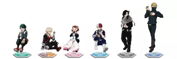 「「ヒロアカ」デク、爆豪、お茶子たちが“おにぎり”をパクっ♪ 新作グッズ並ぶキャラポップストア開催☆」の画像