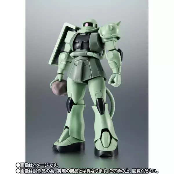 「「ガンダム」ザクll＆ルッグン、ザクの飛行運搬状態を再現できるセットがver. A.N.I.M.E.に登場！」の画像
