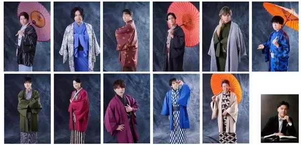 下野紘、武内駿輔、関智一らの和装姿が粋…♪ 井上和彦演出舞台「四季シリーズ 秋 富嶽百景／駈込み訴え」ビジュ公開