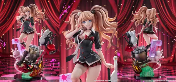 「明日に絶望しろ！「ダンガンロンパ」超高校級のギャル・江ノ島盾子が立体化！歴代おしおきを再現した台座付き」の画像