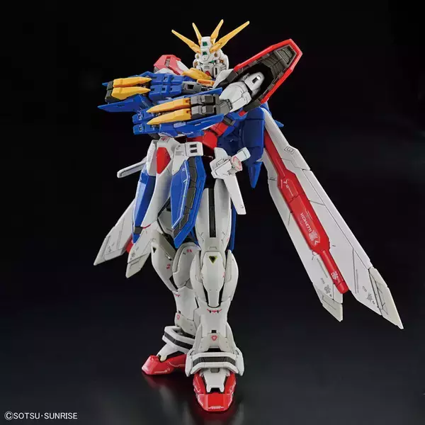 「“俺のこの手が真っ赤に燃える！”「RG 1/144 ゴッドガンダム」が抽選販売を受付中！ 爪の付け根や親指カバーの軸可動で爆熱ゴッドフィンガーを再現可能【8月10日15時まで】】」の画像