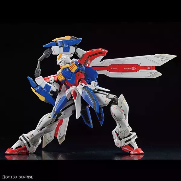 「“俺のこの手が真っ赤に燃える！”「RG 1/144 ゴッドガンダム」が抽選販売を受付中！ 爪の付け根や親指カバーの軸可動で爆熱ゴッドフィンガーを再現可能【8月10日15時まで】】」の画像