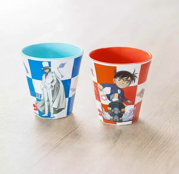 「名探偵コナン」を日常に♪ コナン＆怪盗キッドのタンブラー、灰原哀や毛利蘭らのアイコン風ランチボックスが登場