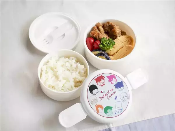 「「名探偵コナン」を日常に♪ コナン＆怪盗キッドのタンブラー、灰原哀や毛利蘭らのアイコン風ランチボックスが登場」の画像