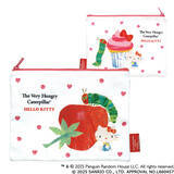 「「サンリオ」キティ×はらぺこあおむし♪ ラブリーなコラボがかわいすぎー！ トートバッグやポーチなどカプセルトイに登場」の画像1