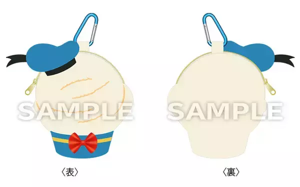 「ドナルドダックのバースデーをお祝い♪ ドナルドをイメージした可愛いポーチやステッカーなど記念グッズが全国のローソンに登場」の画像