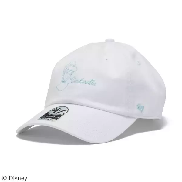 「「ディズニー」アリエル、シンデレラ、ラプンツェルのカジュアルキャップが可愛い！プリンスとのダンスシーンモチーフも♪」の画像