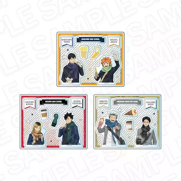 「「ハイキュー!!」日向、研磨、木兎らと冬の観覧車で待ち合わせ…♪ よこはまコスモワールドとコラボグッズ＆フード登場」の画像