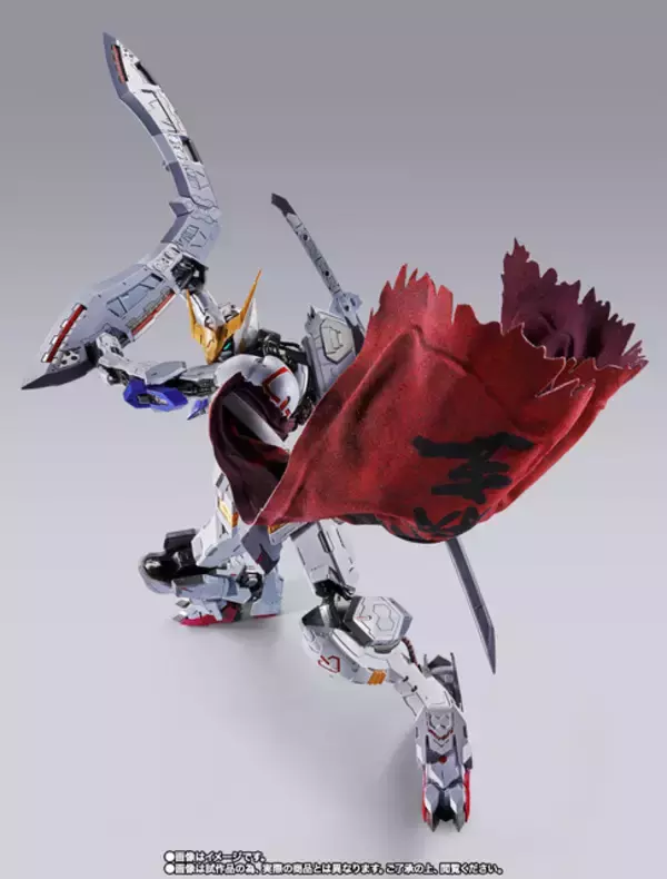 「「もっとよこせ、バルバトス！」ガンダム・バルバトスがMETAL BUILDより登場！太刀もマントもブーメランメイスも全部乗せ！」の画像