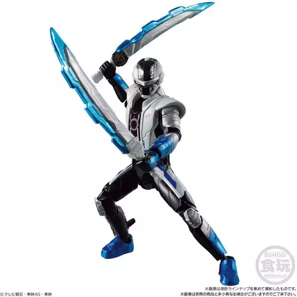 「蒸着！「超宇宙刑事ギャバン」ブシドー、ルミナスもラインナップ♪ 全身約20か所可動の食玩フィギュア登場」の画像