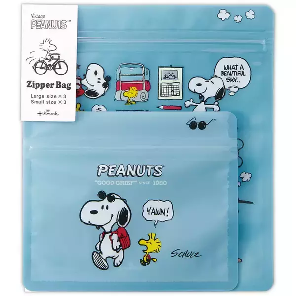 「「PEANUTS」スヌーピーたちの表情やストーリーを楽しめる♪ ポストカードセット＆文具が登場」の画像