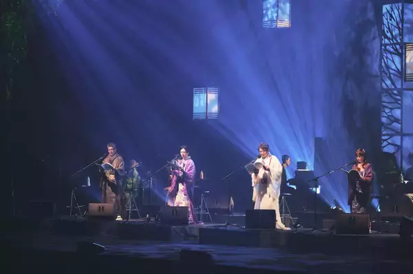 「「夏目友人帳」神谷浩史、小野大輔、井上和彦ら、和風の衣裳で熱演！8年ぶり「SOUND THEATRE」夜公演レポート」の画像