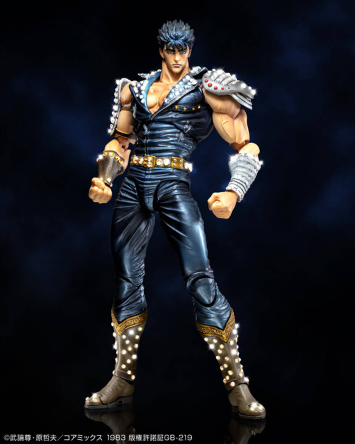 北斗の拳」ケンシロウ、“クリスタル”の輝きを纏う40周年フィギュア登場 