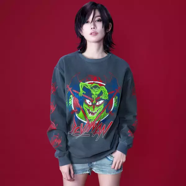 「『デビルマン』人間の心を失わずに悪魔の体を手に入れろ！悪魔の力を借りて生み出された新作アパレルが登場！」の画像