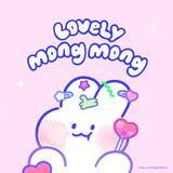 「ラブリーモンモンのふわもこポーチが鬼カワ♪ SNSで話題の「＃モン活」を楽しめるポーチやフォトフォルダーが登場」の画像3