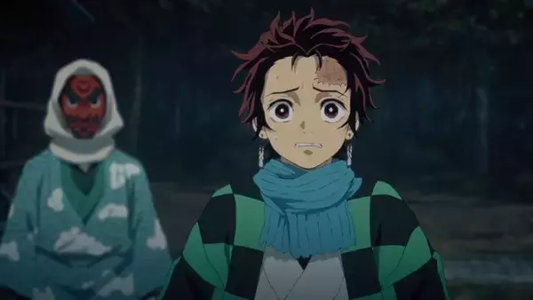 「“判断が遅い！”「鬼滅の刃」とどめを刺せない炭治郎に「鱗滝さんの名言来ました」お堂の鬼・緑川光のコメント発表も…再放送第二話【ネタバレあり反応まとめ】」の画像